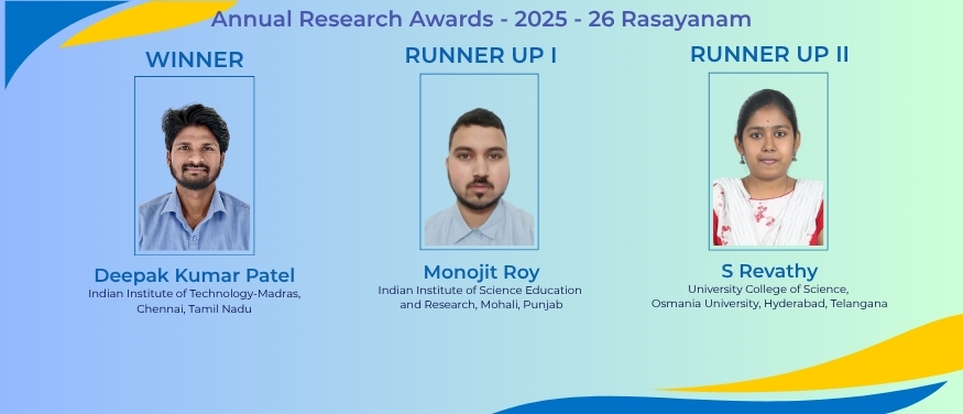 Research Chemistry Awards 2026